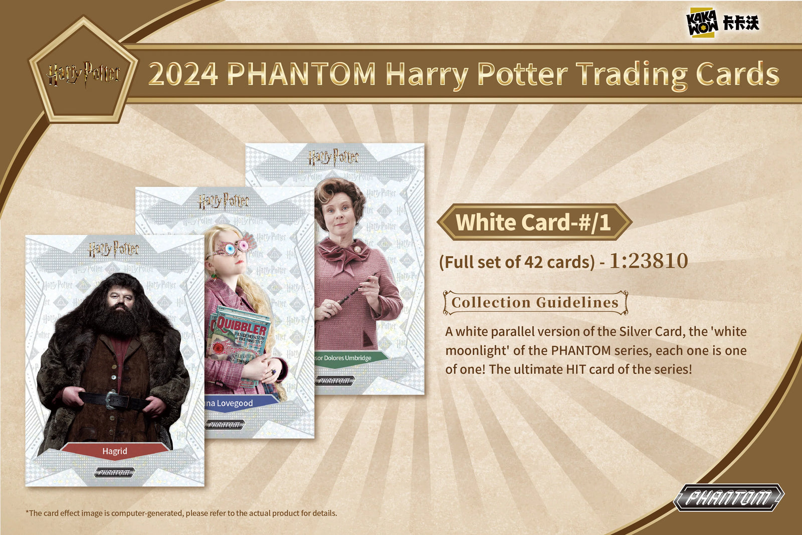 Phantom Harry Potter Trading Cards Kakawow 2024