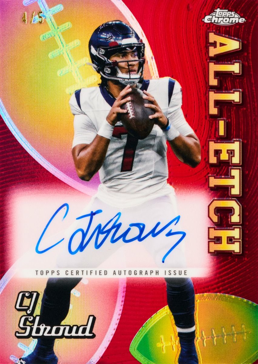 Topps Chrome American Football 2024 Mega Box
