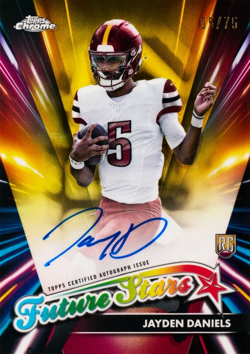 Topps Chrome American Football 2024 Mega Box