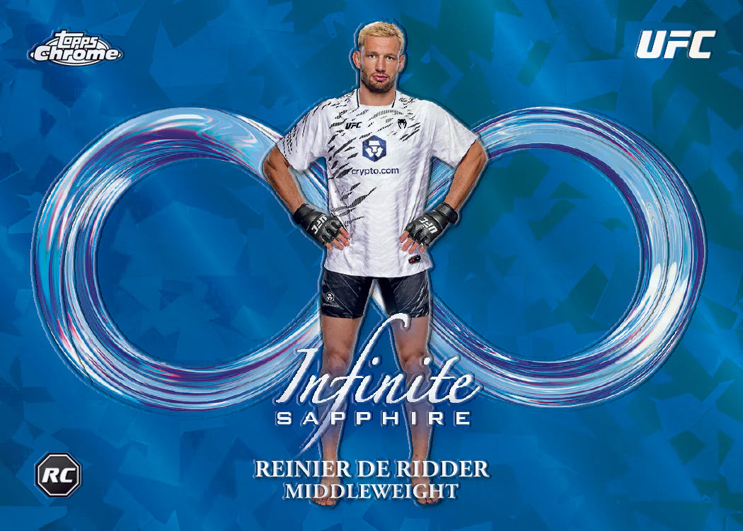 Topps Chrome UFC Sapphire Edition Hobby Box 2025