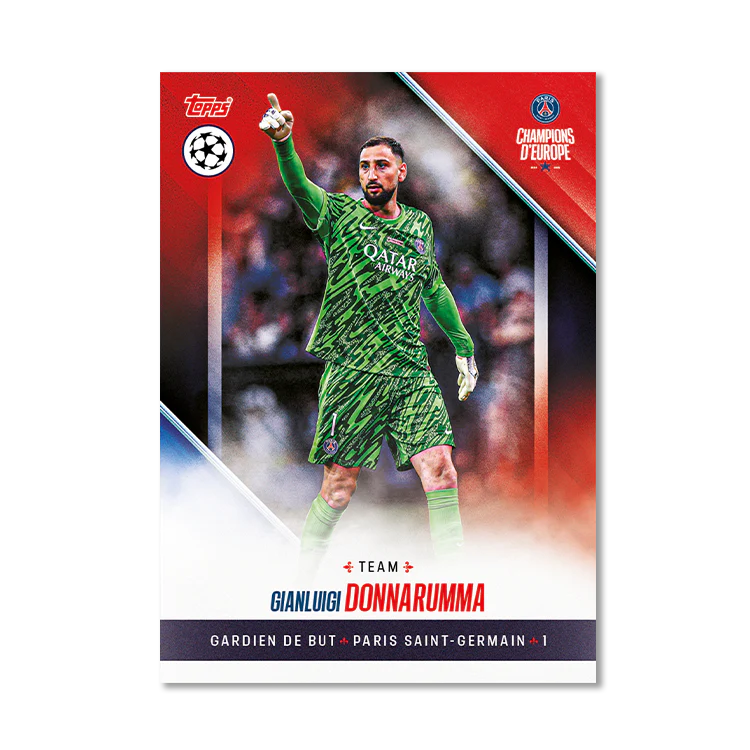 Topps Paris Saint-Germain: Champions d'Europe 2025