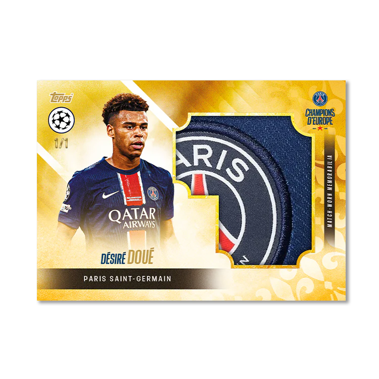 Topps Paris Saint-Germain: Champions d'Europe 2025
