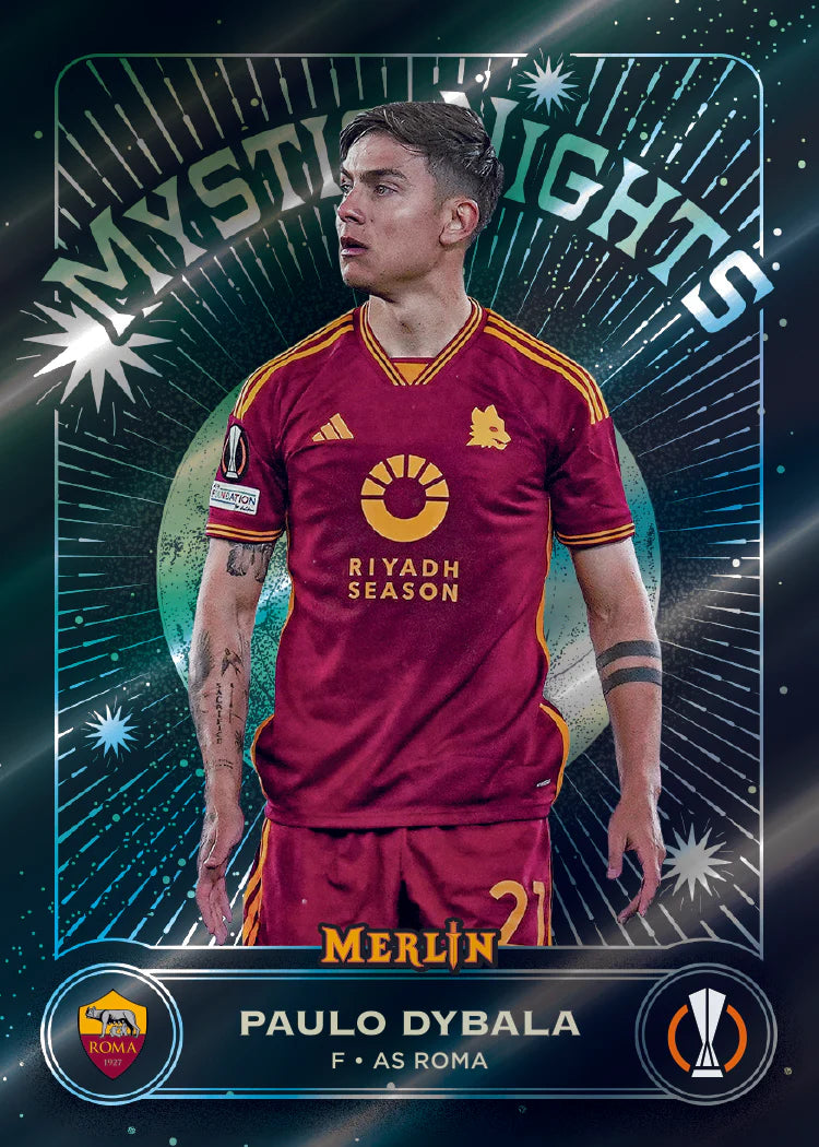 Topps UCC Merlin Chrome Football Soccer Blaster Box 2023-24