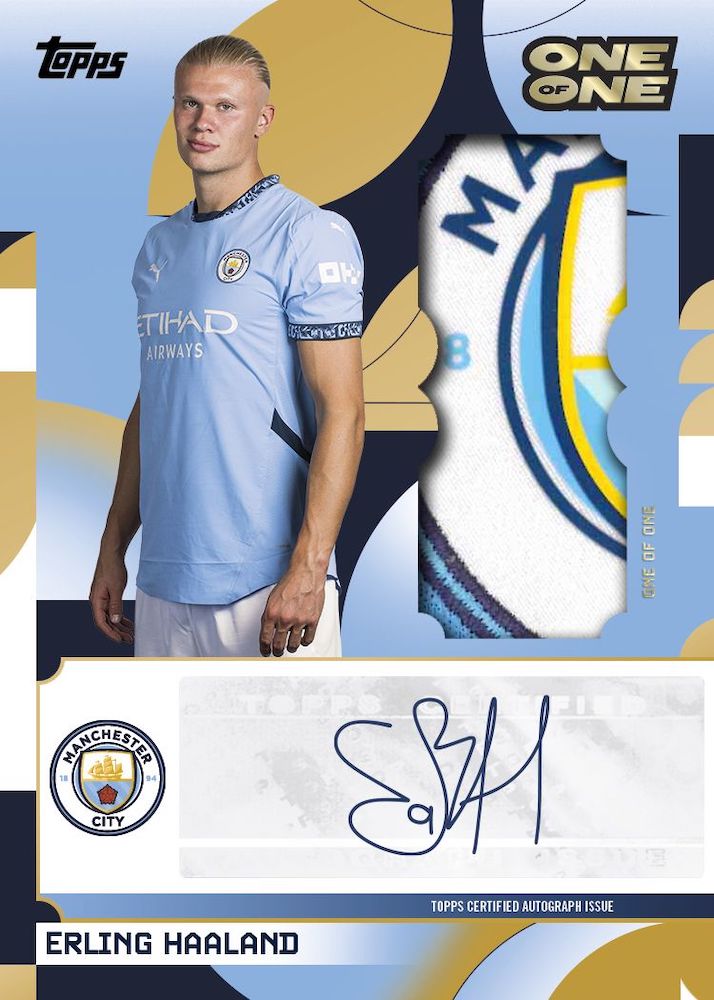 Topps Manchester City Team Set 2024-25