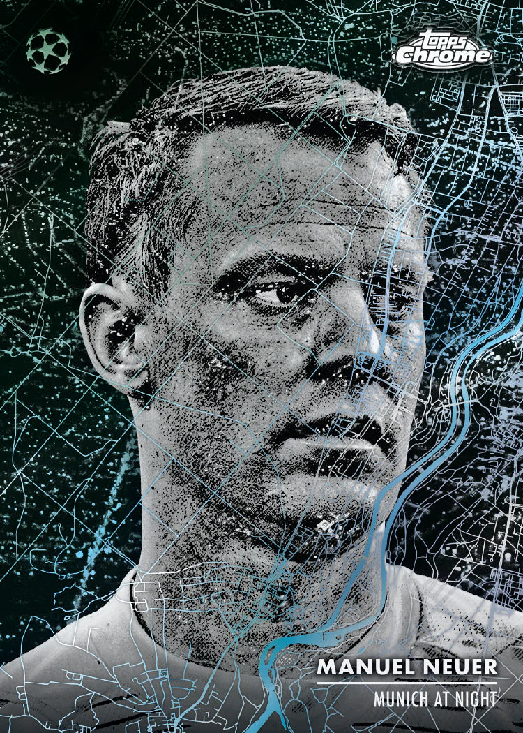 Topps Chrome UEFA Club Competitions Hobby Box 2024-25