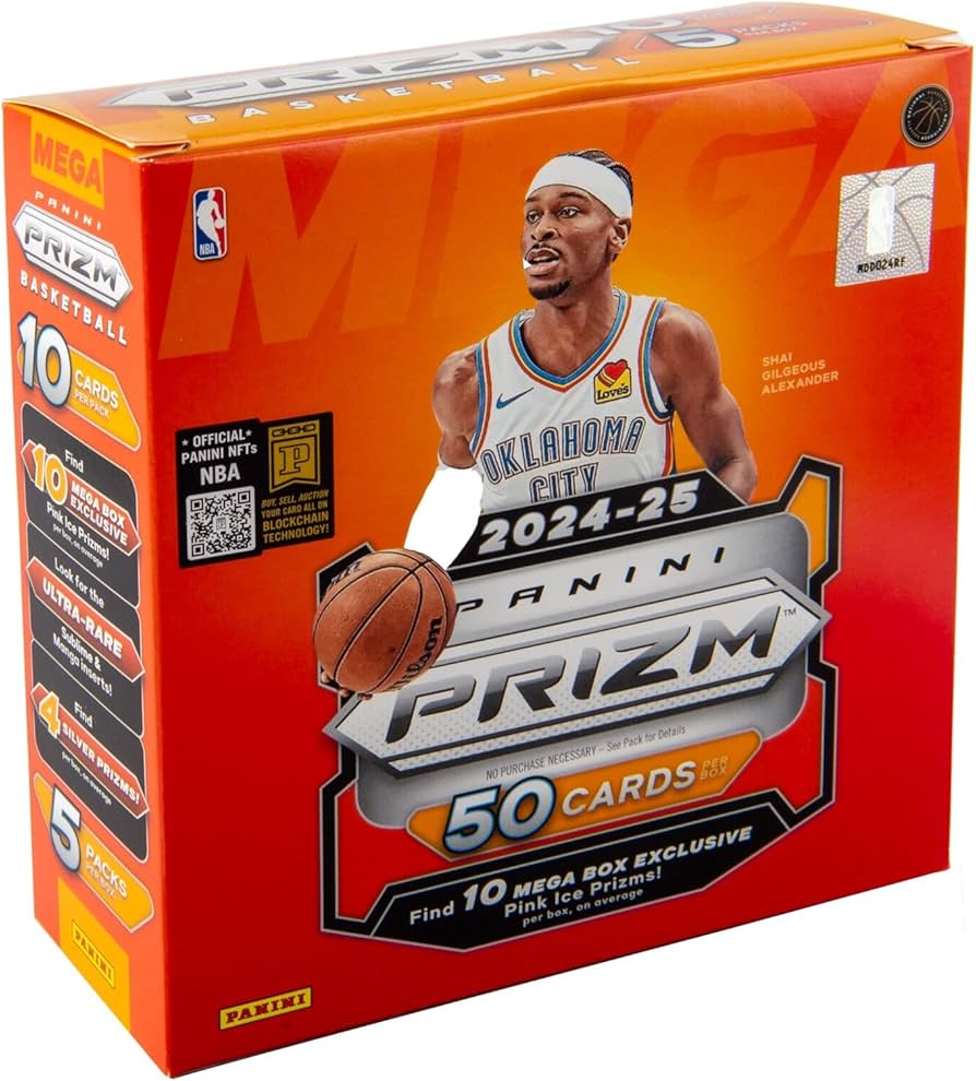 Panini Prizm Basketball Mega Box 2024-25