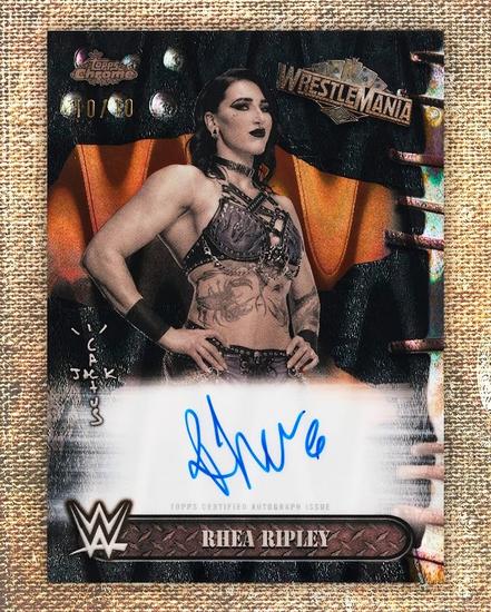 Topps Chrome WWE Cactus Jack x Wrestlemania Box 2025