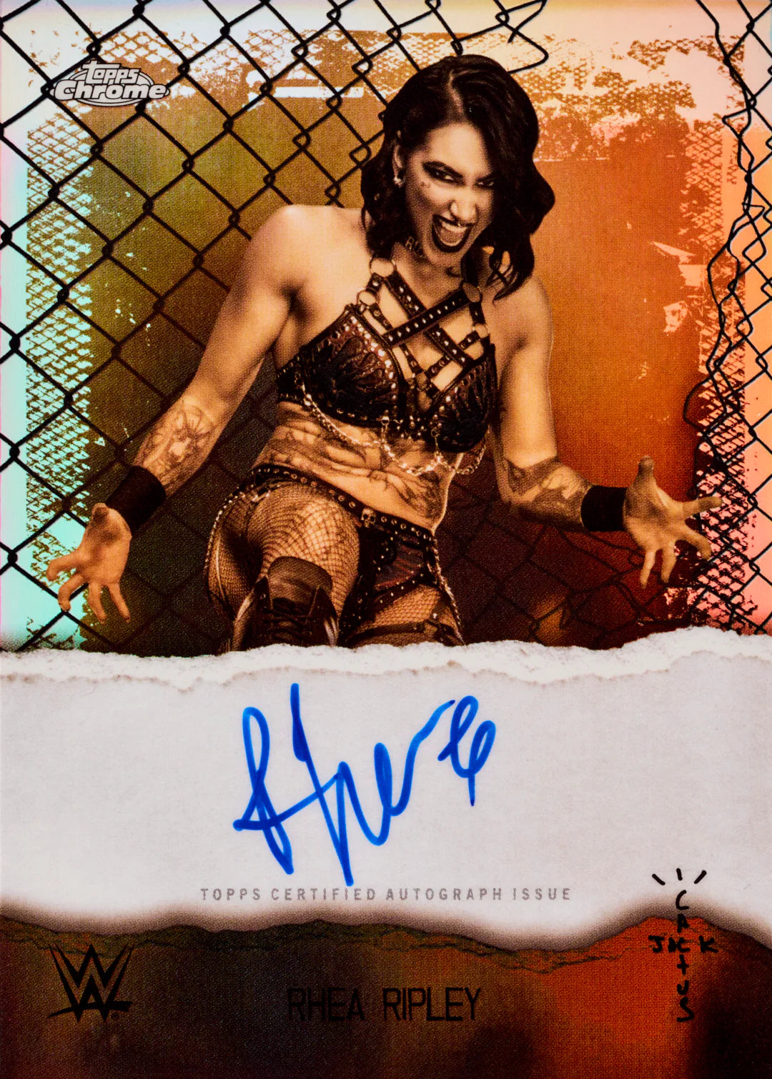 Topps Chrome WWE x Cactus Jack 2025 Hobby Box