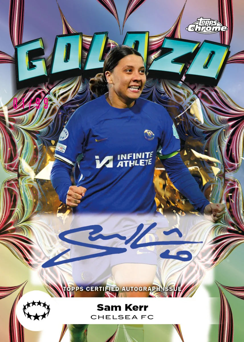 Topps Chrome UEFA Women's Champions League Hobby Box 2023-24