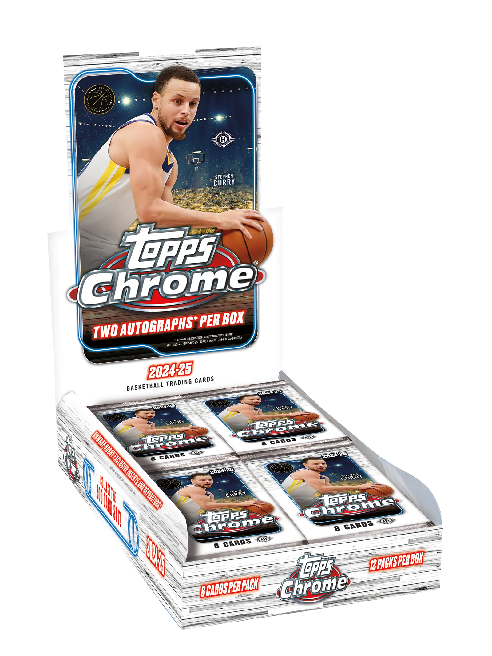 Topps Chrome Basketball Hobby Box 2024-25