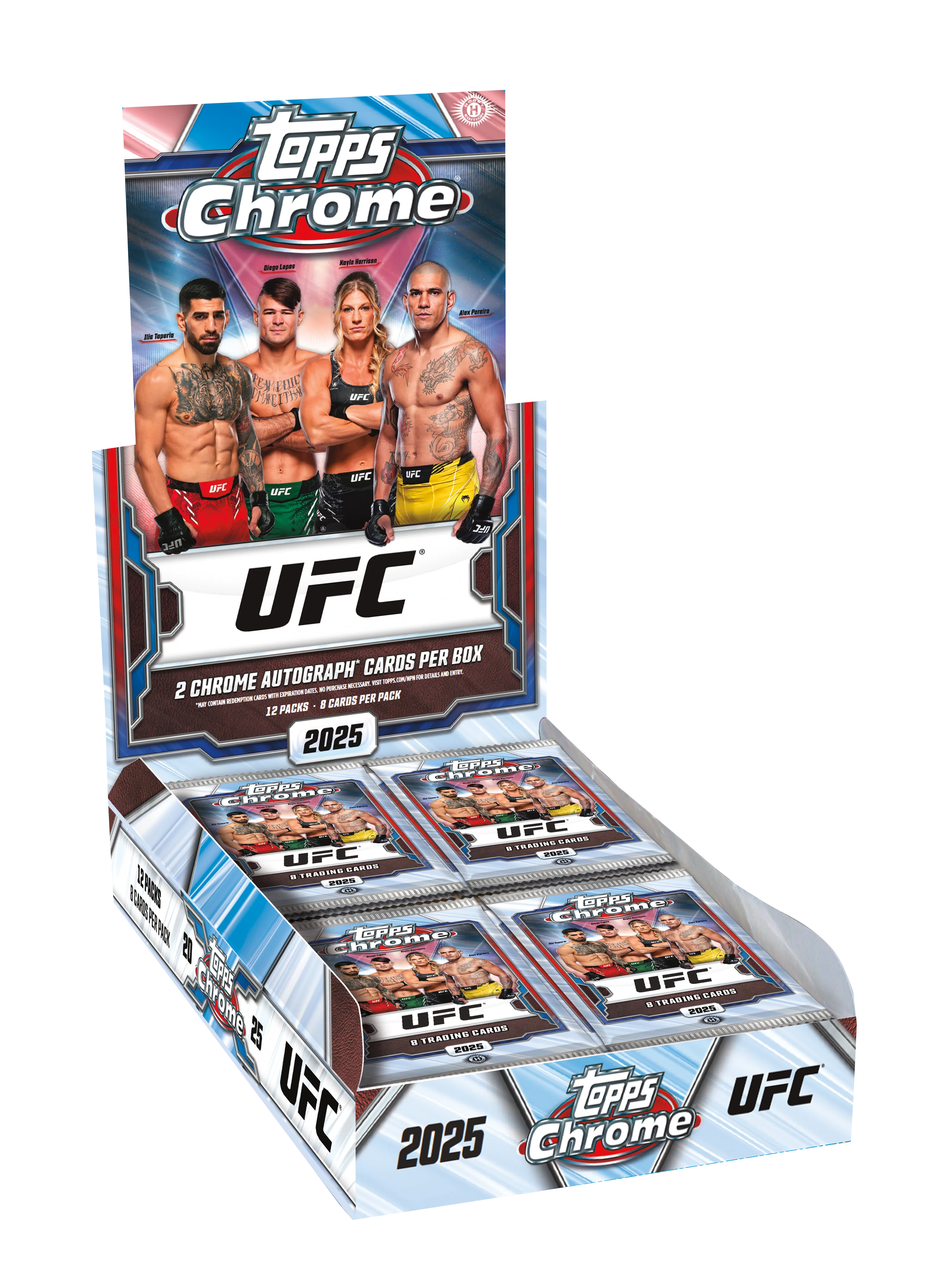 Topps Chrome UFC Hobby Box 2025