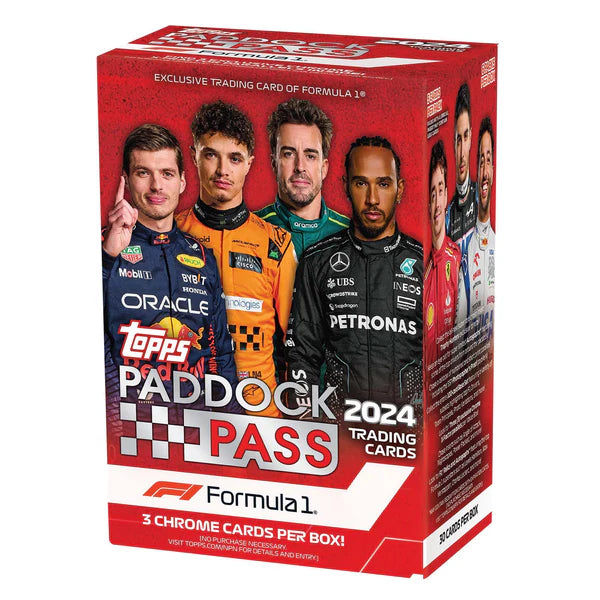 Topps Paddock Pass Formula 1 Racing Blaster Box 2024