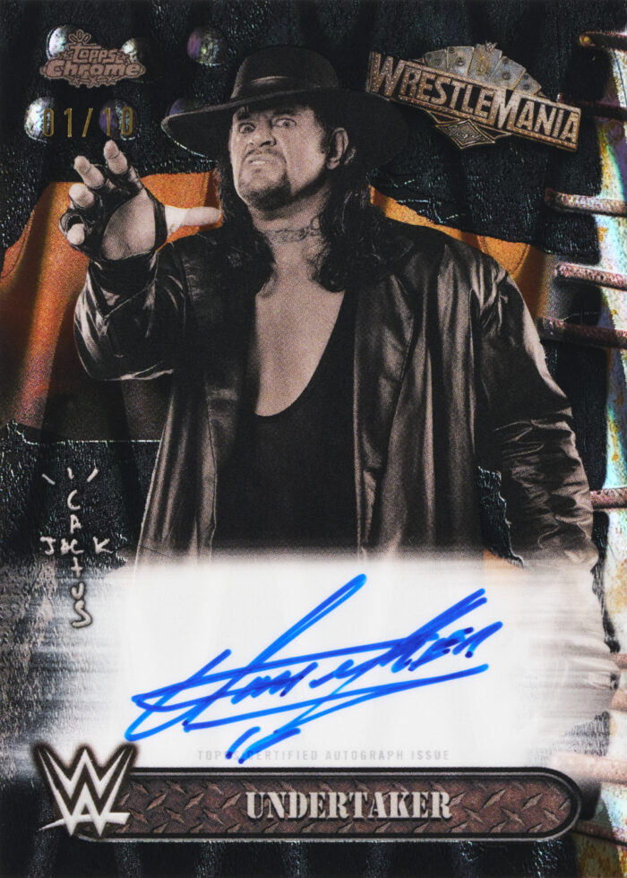 Topps Chrome WWE Cactus Jack x Wrestlemania Box 2025